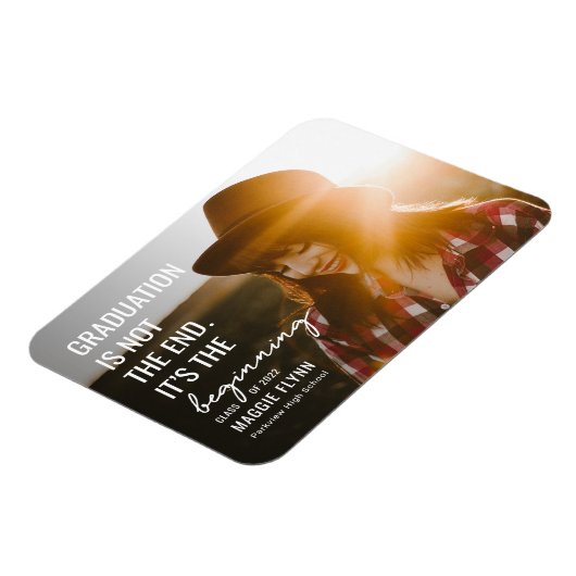 Das erste EDITABLE FARBEN Abschluss Magnet (Linke Seite)