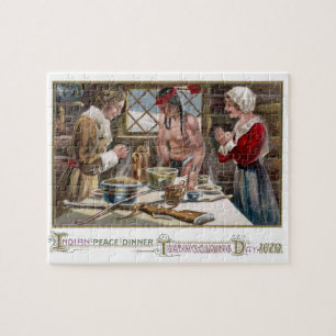 Das erste Erntedankfest Puzzle