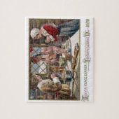 Das erste Erntedankfest Puzzle (Vertikal)