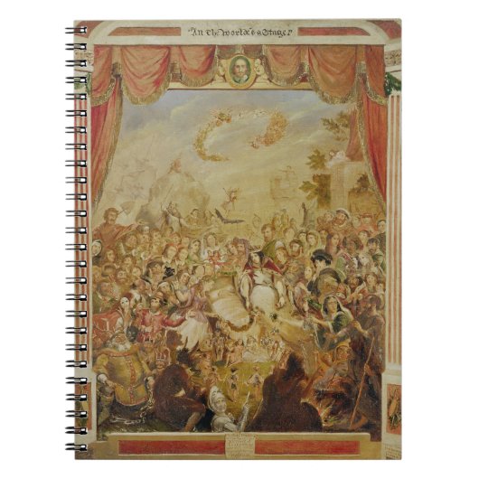 Das erste Erscheinen von William Shakespeare Notizblock (Vorderseite)