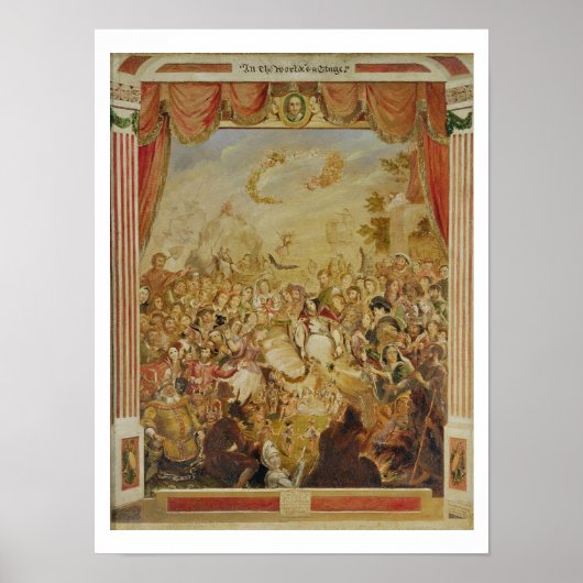 Das erste Erscheinungsbild von William Shakespeare Poster (Vorne)