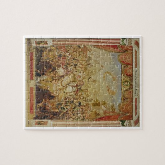 Das erste Erscheinungsbild von William Shakespeare Puzzle (Horizontal)