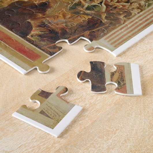 Das erste Erscheinungsbild von William Shakespeare Puzzle (Seite)