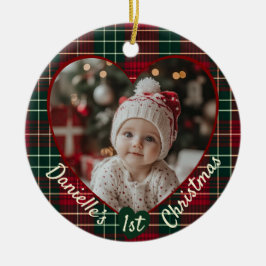 Das erste Foto Baby Keramik Ornament