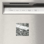 Das erste Globe Theater oder das Rose Theater Magnet (In Situ (Geschirrspüler))