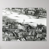 Das erste Globe Theater oder das Rose Theater Poster (Vorne)