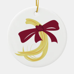 Das erste Haarschnitt für Baby Keramik Ornament