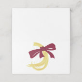 Das erste Haarschnitt für Baby Platzkarte (Außenseite Aufgefaltet)