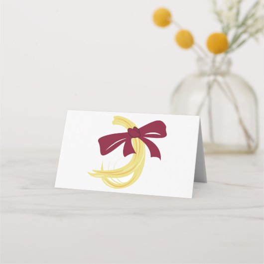 Das erste Haarschnitt für Baby Platzkarte (Vorderseite)