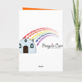 Das erste Halloween des Babys Karte (Rückseite)