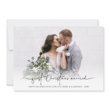 Das erste Jahr der Verheirateten Foto-Overlay-Name