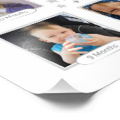 Das erste Jahr des Babys, das neutrale Gender Keep Fotodruck (Ecke)