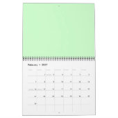 Das erste Jahr des Babys Kalender (Feb 2027)