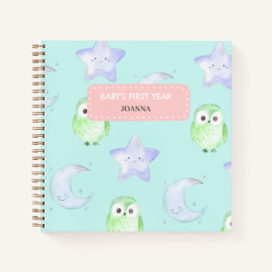 Das erste Jahr des Babys Notizblock