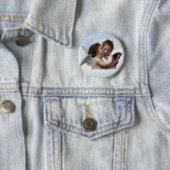 Das erste Kissengemälde von William Bouguereau Button (Beispiel)