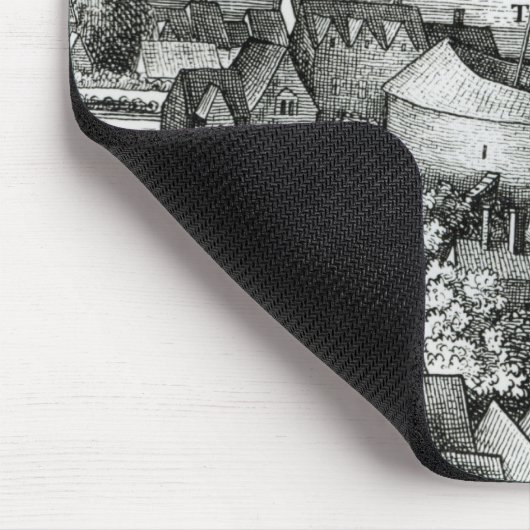 Das erste Kugel-Theater oder Rosen-Theater Mousepad (Ecke)