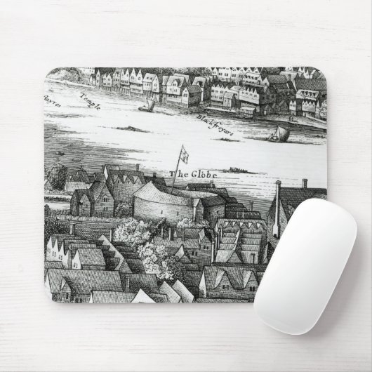 Das erste Kugel-Theater oder Rosen-Theater Mousepad (Mit Mouse)
