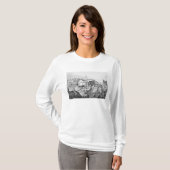 Das erste Kugel-Theater oder Rosen-Theater T-Shirt (Vorne ganz)