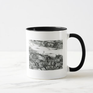 Das erste Kugel-Theater oder Rosen-Theater Tasse