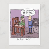 Das erste "L" Postkarte (Vorderseite)