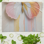 Das erste Licht des Monarchen Geschirrtuch (Gefaltet)