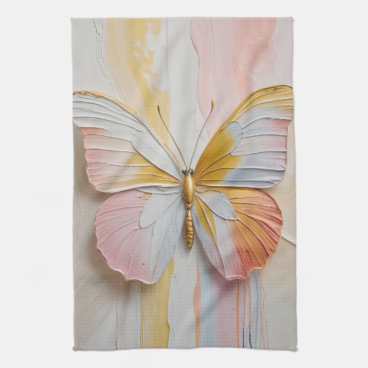 Das erste Licht des Monarchen Geschirrtuch (Vertikal)