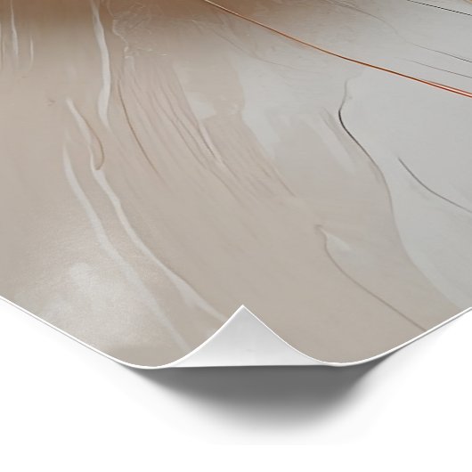 Das erste Licht des Monarchen Poster (Ecke)