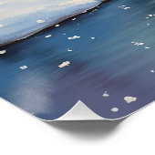 Das erste Licht des Winters Poster (Ecke)