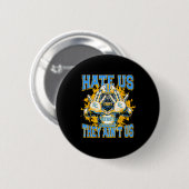 Das erste Logo der Kolonialherrschaft hasst uns, w Button (Vorne & Hinten)