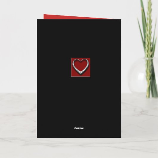 Das erste Mal, dass wir in Liebe Karte (Rückseite)