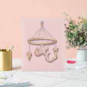 Das erste Mobiltelefon des Babys | Moon and Stars  Acrylschild (Hochzeit)