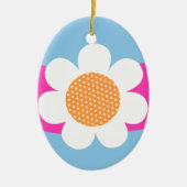 Das erste Niedliche Ostern des Babys Personalisier Keramik Ornament (Vorne)