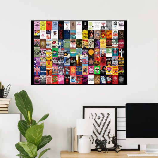 Das erste Poster der neuen Linie 100 zeigt das 36" (Heimbüro)