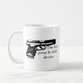 Das erste Punkt-u. Klicken-Gerät Kaffeetasse (Links)