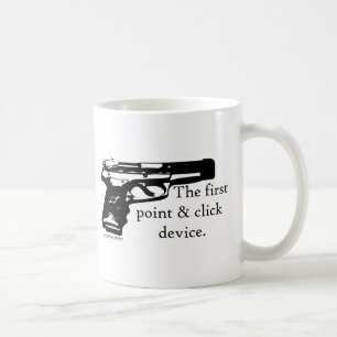 Das erste Punkt-u. Klicken-Gerät Kaffeetasse