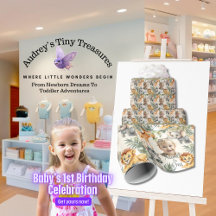 Das erste Safari-Wrapping-Papier von Boy zum Gebur