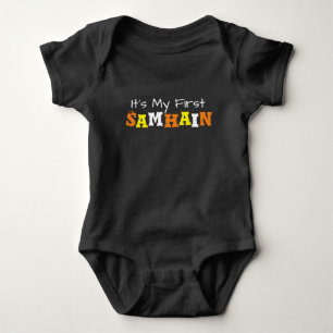 Das erste Samhain des Babys Baby Strampler