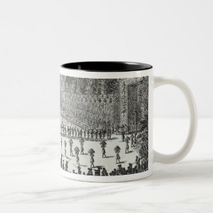 Das erste Tagesfestival von 'Les Plaisirs De Zweifarbige Tasse