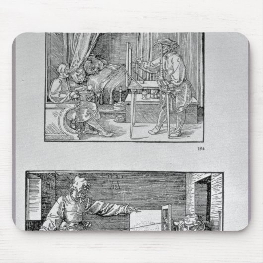 Das erste technische Buch des Künstlers Mousepad (Vorne)