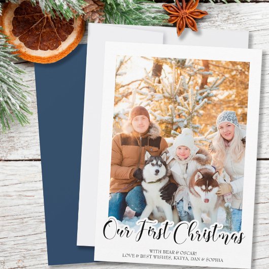 Das erste vertikale Foto der Weihnachtszeit in Han