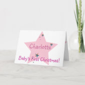 Das erste Weihnachten des Babys! - Fertigen Sie (Vorderseite)