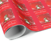 Das erste Weihnachten des Babys - Geschenkpapier (Rolleneckpunkt)