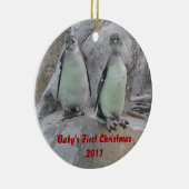 Das erste Weihnachten des Babys Keramikornament (Rechts)