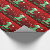 Das erste Weihnachten des Babys - Name besonders Geschenkpapier (Ecke)