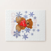 Das erste Weihnachten des Babys Puzzle (Horizontal)