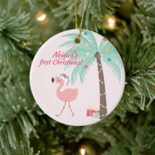 Das erste Weihnachten des Babys - süßer Keramik Ornament