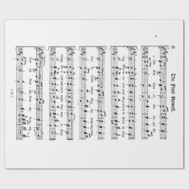 Das erste Weihnachten-Verpackungs-Papier Geschenkpapier