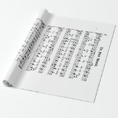 Das erste Weihnachten-Verpackungs-Papier Geschenkpapier (Ungerollt)