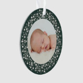 Das erste Weihnachtsfest im Baby Ornament (Vorderseite)