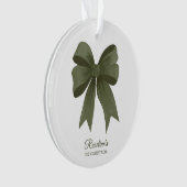 Das erste Weihnachtsgeschenk für Junge Mutter Ornament (Vorderseite)